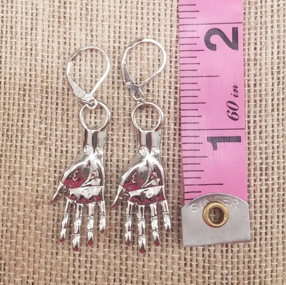 Hand earrings - Picture 2 of 2